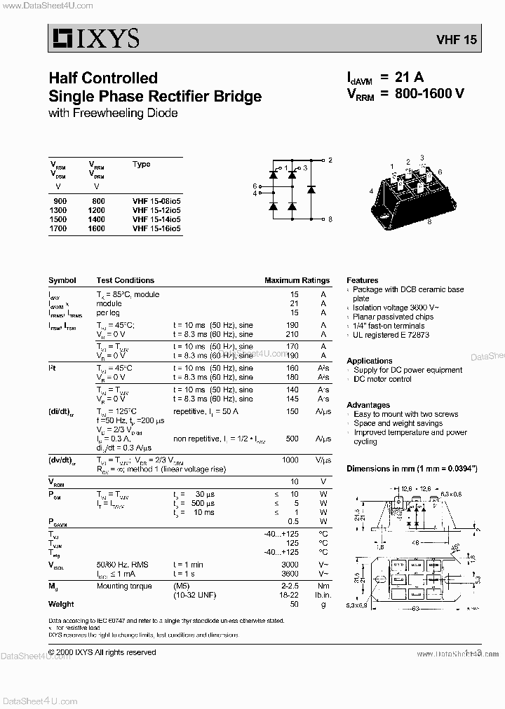 VHF15-08IO5_1726143.PDF Datasheet