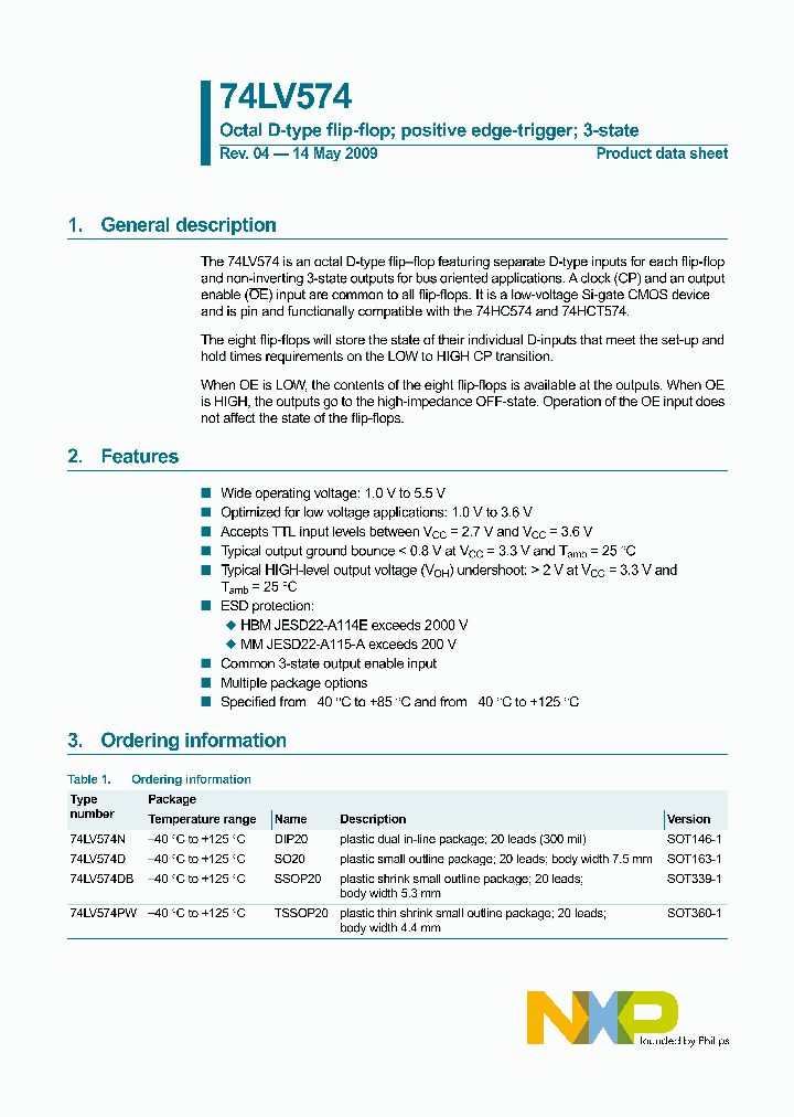 74LV574D_1427107.PDF Datasheet