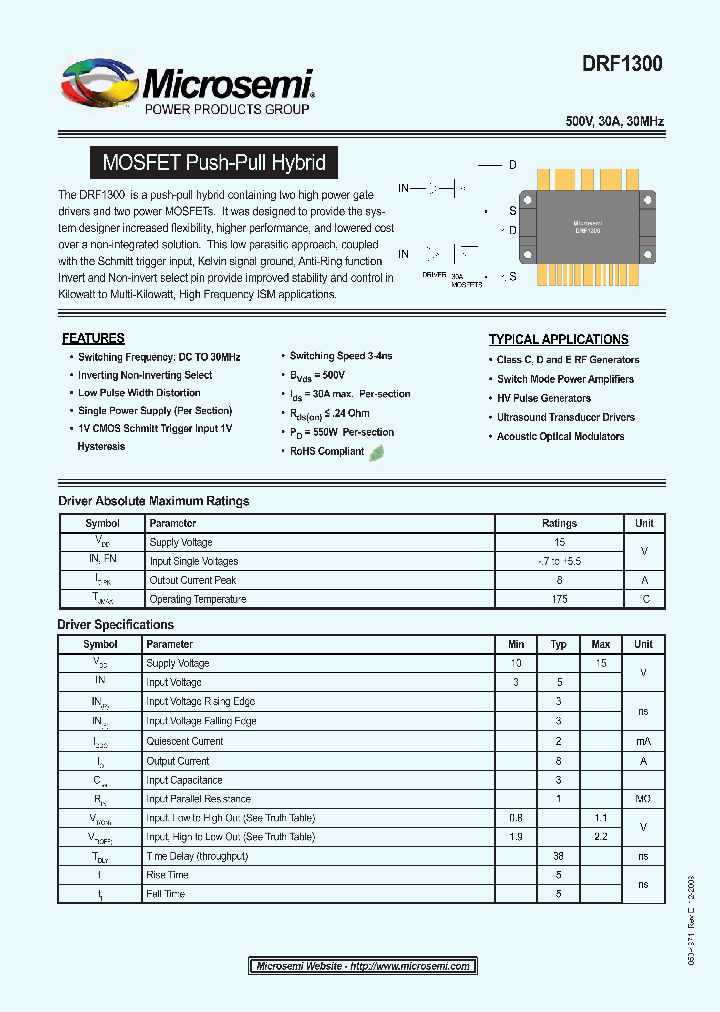 DRF13000912_1736198.PDF Datasheet