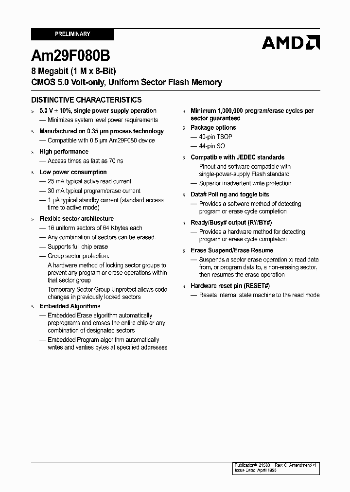 AM29F080B-75EC_1740544.PDF Datasheet