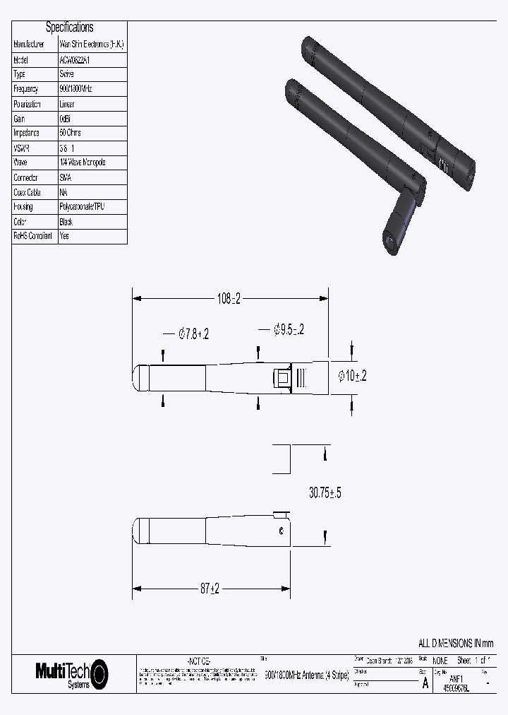 ANF1-10HRA_1455122.PDF Datasheet