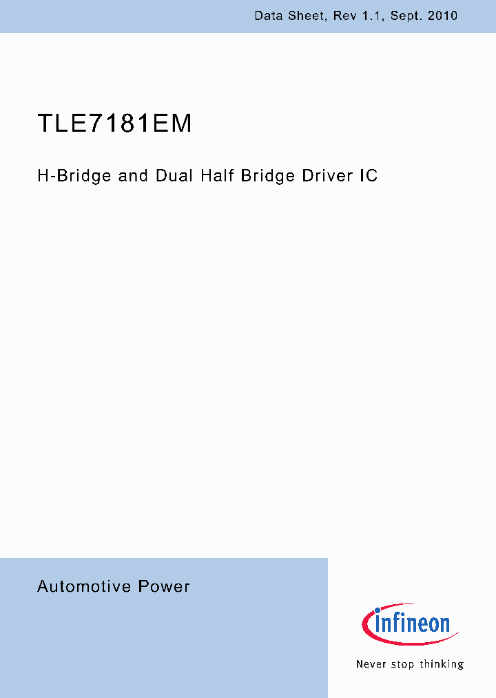 TLE7181EM_1762332.PDF Datasheet