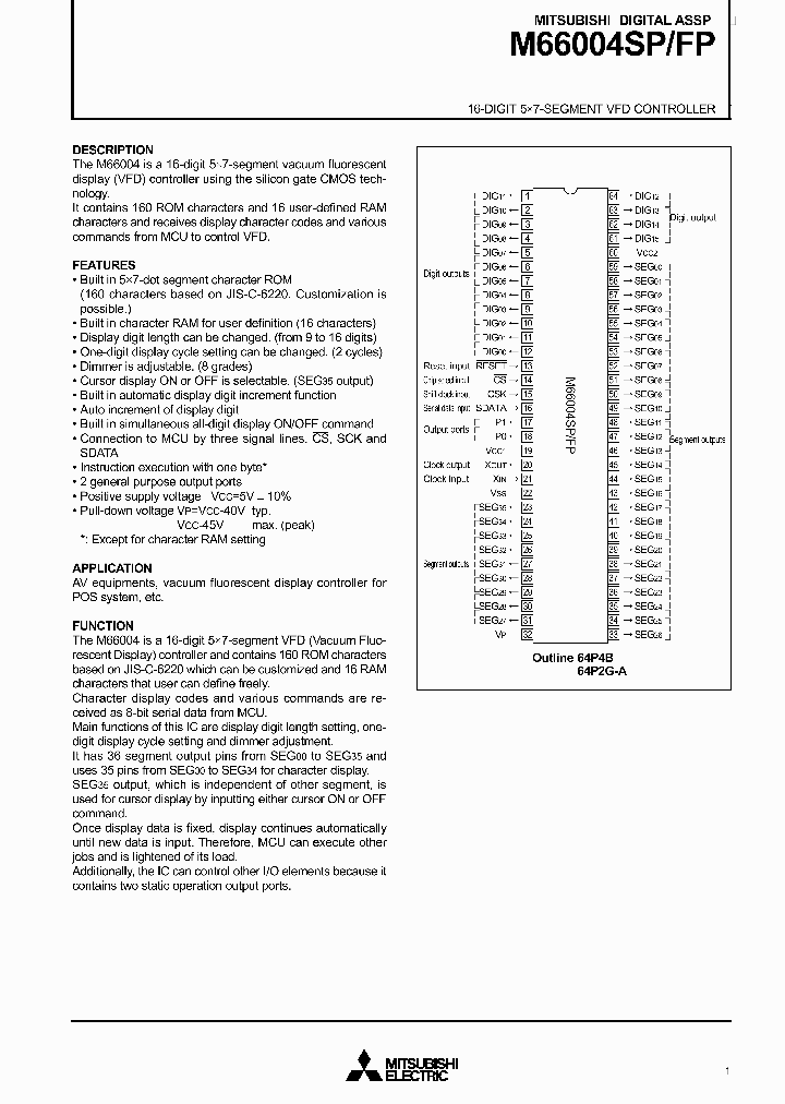 M66004FP_1766617.PDF Datasheet