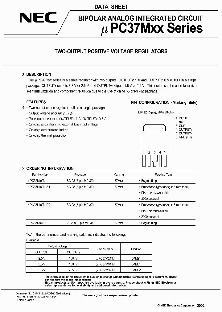 UPC37M21HB_1779580.PDF Datasheet