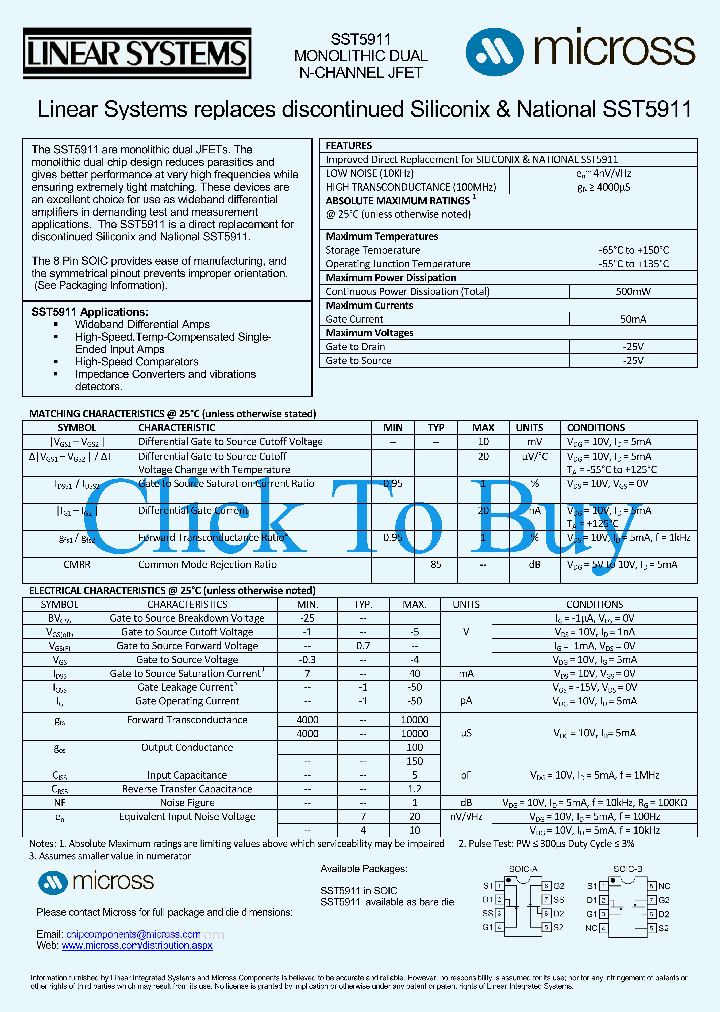 SST5911_1784182.PDF Datasheet