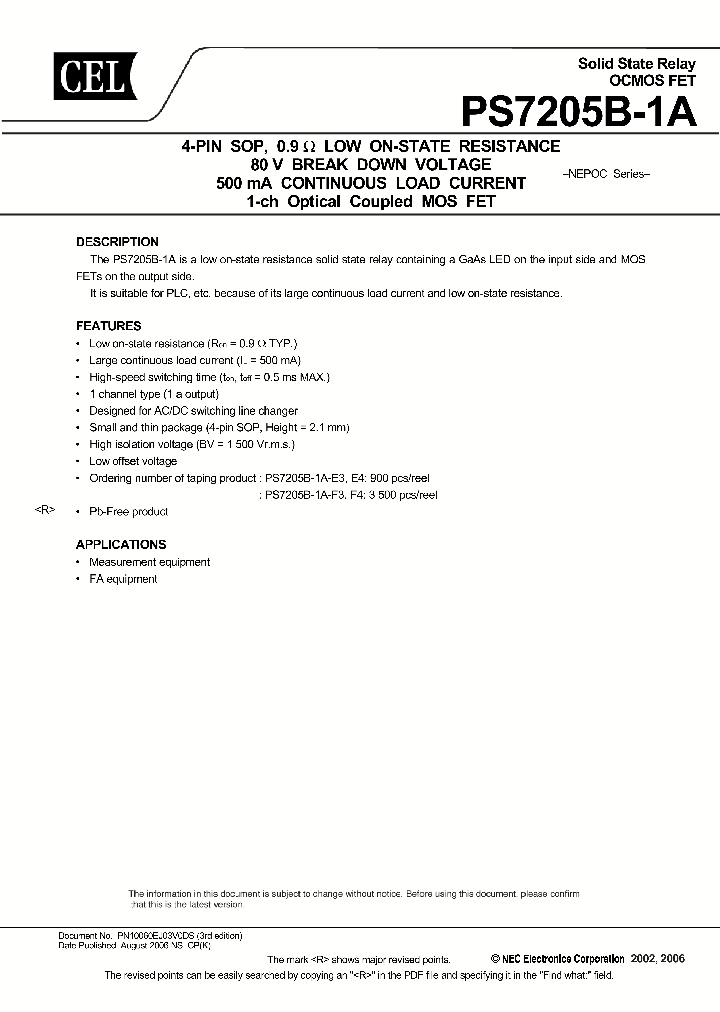 PS7205B-1A-F3-A_1550818.PDF Datasheet