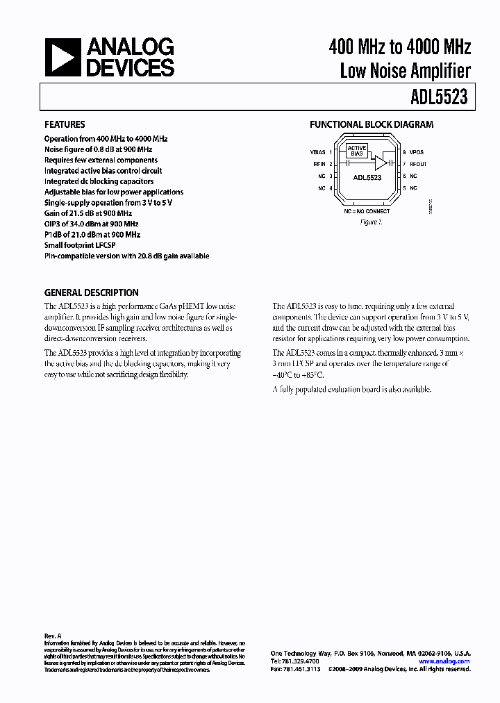 ADL5523-EVALZ_1806826.PDF Datasheet