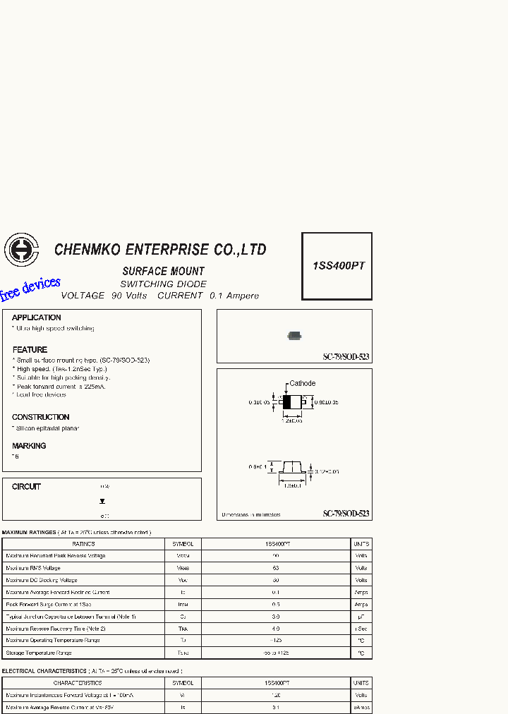 1SS400PT_1615054.PDF Datasheet