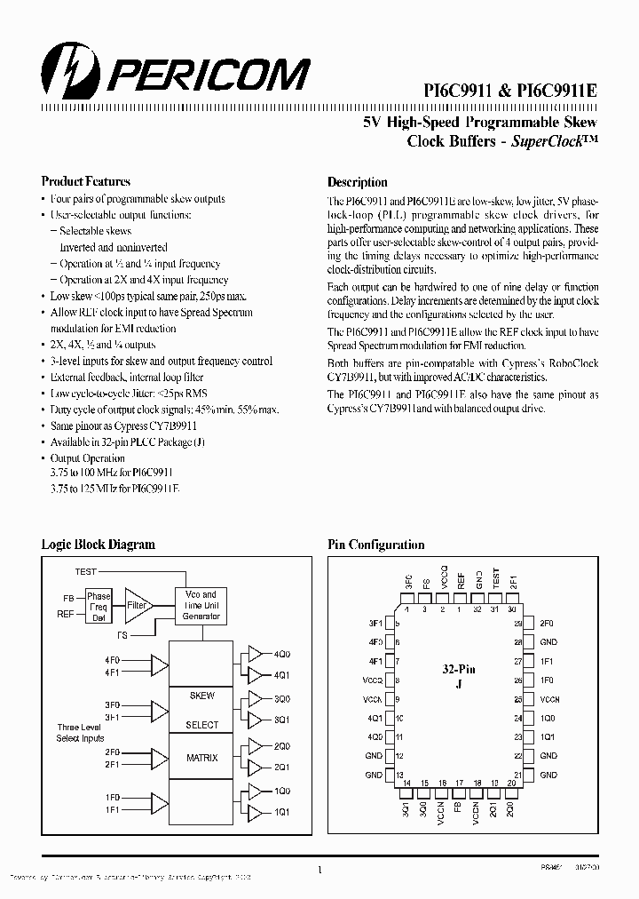 PI6C9911E-5I_1642872.PDF Datasheet