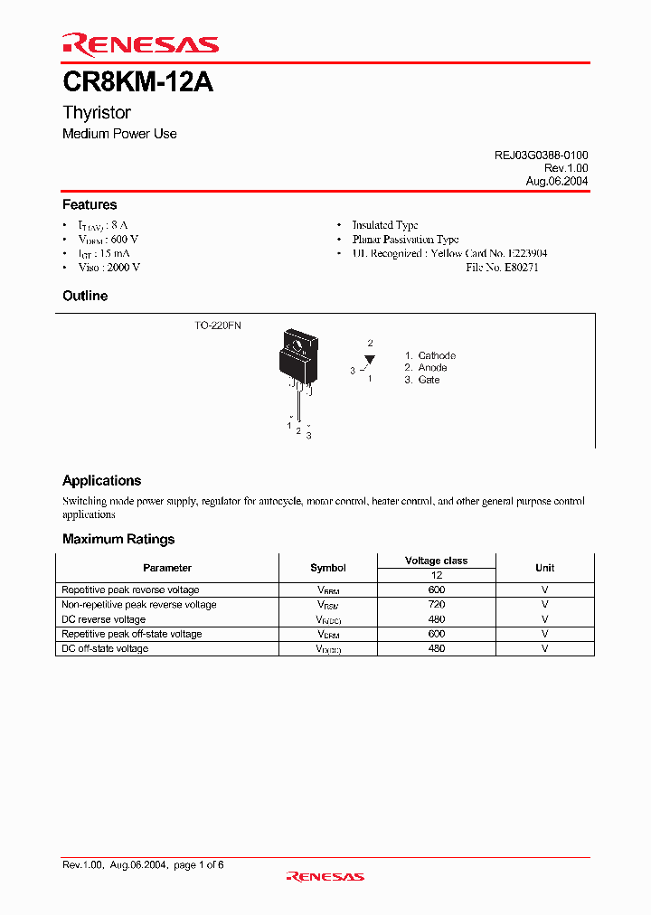 CR8KM-12A-A8_1831691.PDF Datasheet