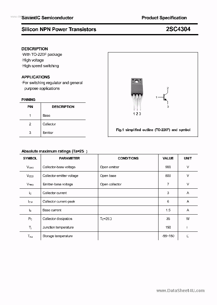 2SC4304_1832326.PDF Datasheet