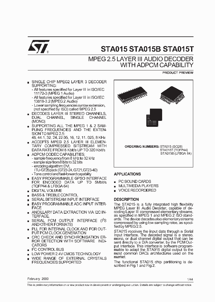 STA015T_1678343.PDF Datasheet