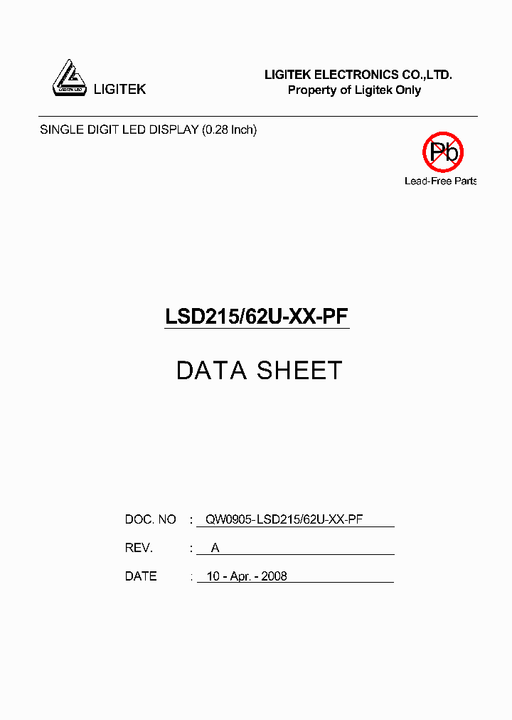 LSD215-62U-XX-PF_1845039.PDF Datasheet