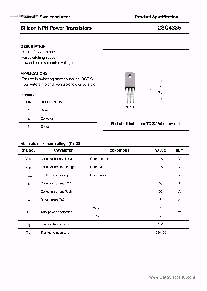 2SC4336_1845966.PDF Datasheet