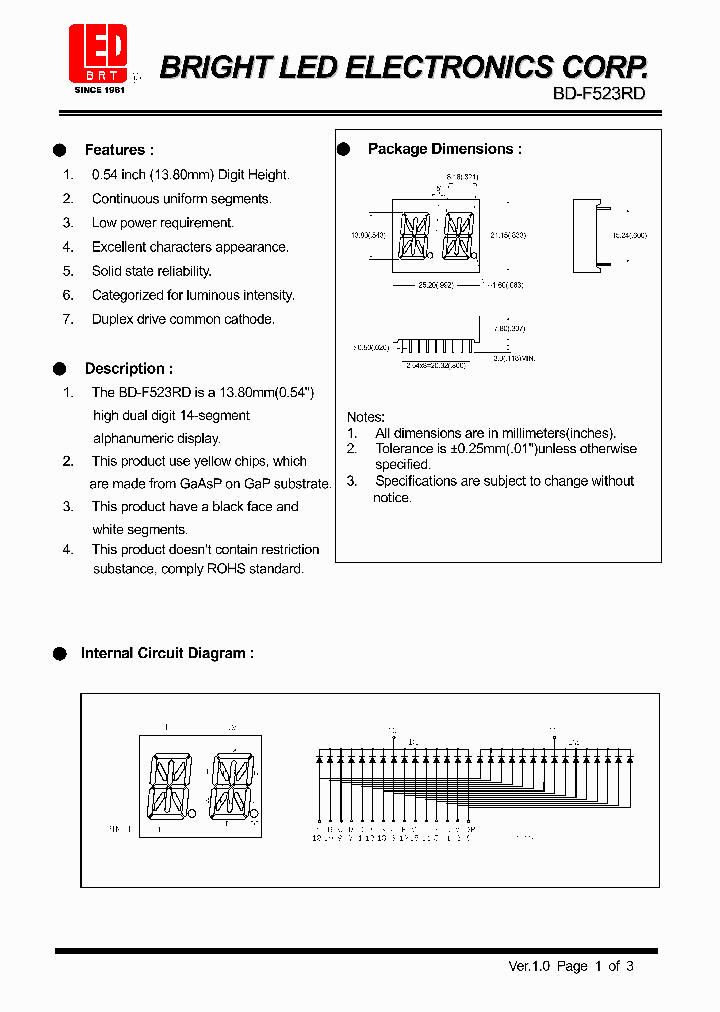 BD-F523RD_1848841.PDF Datasheet