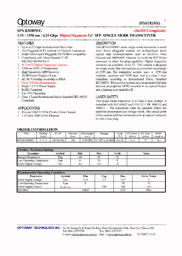 SPS-83100WG07_1849941.PDF Datasheet