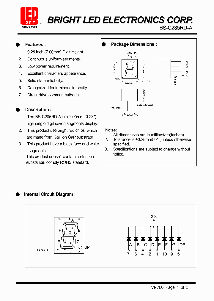 BS-C285RD-A_1850359.PDF Datasheet