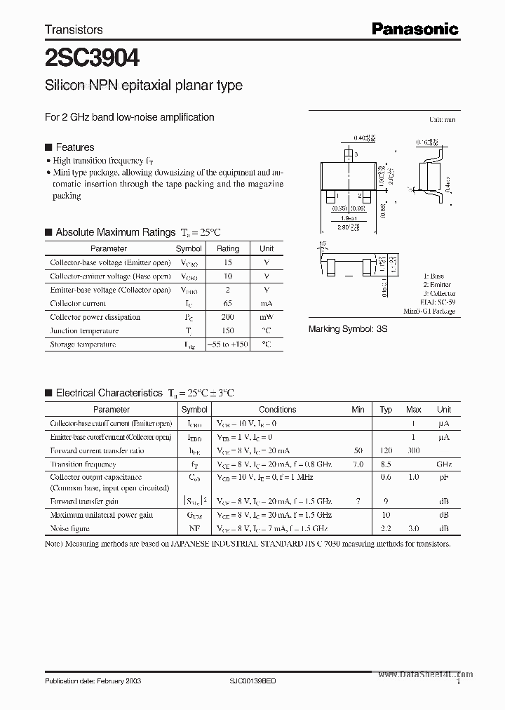 C3904_1851189.PDF Datasheet