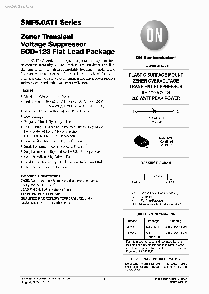 SMF50AT1_1853379.PDF Datasheet