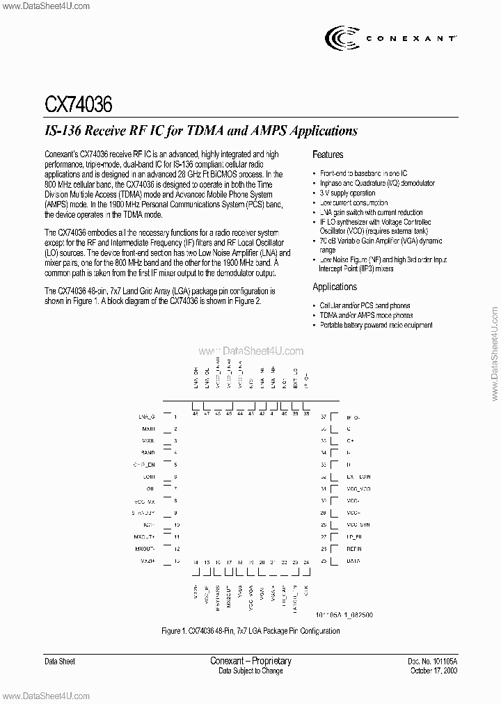 CX74036_1855357.PDF Datasheet