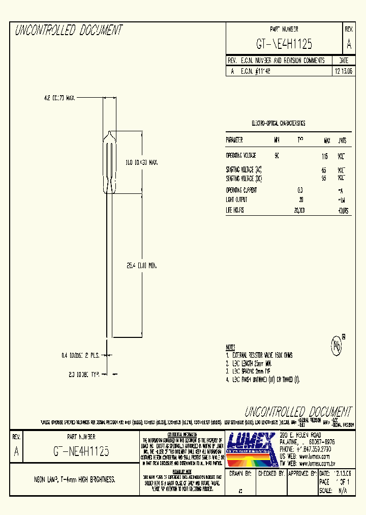 GT-NE4H1125_1865423.PDF Datasheet