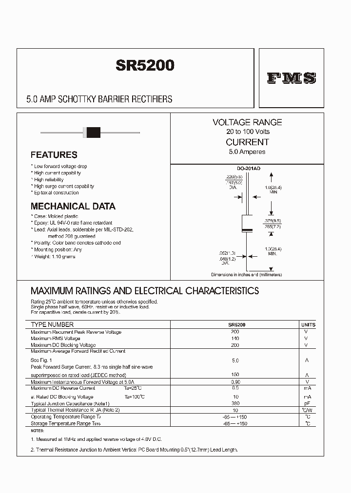 SR5200_1883784.PDF Datasheet