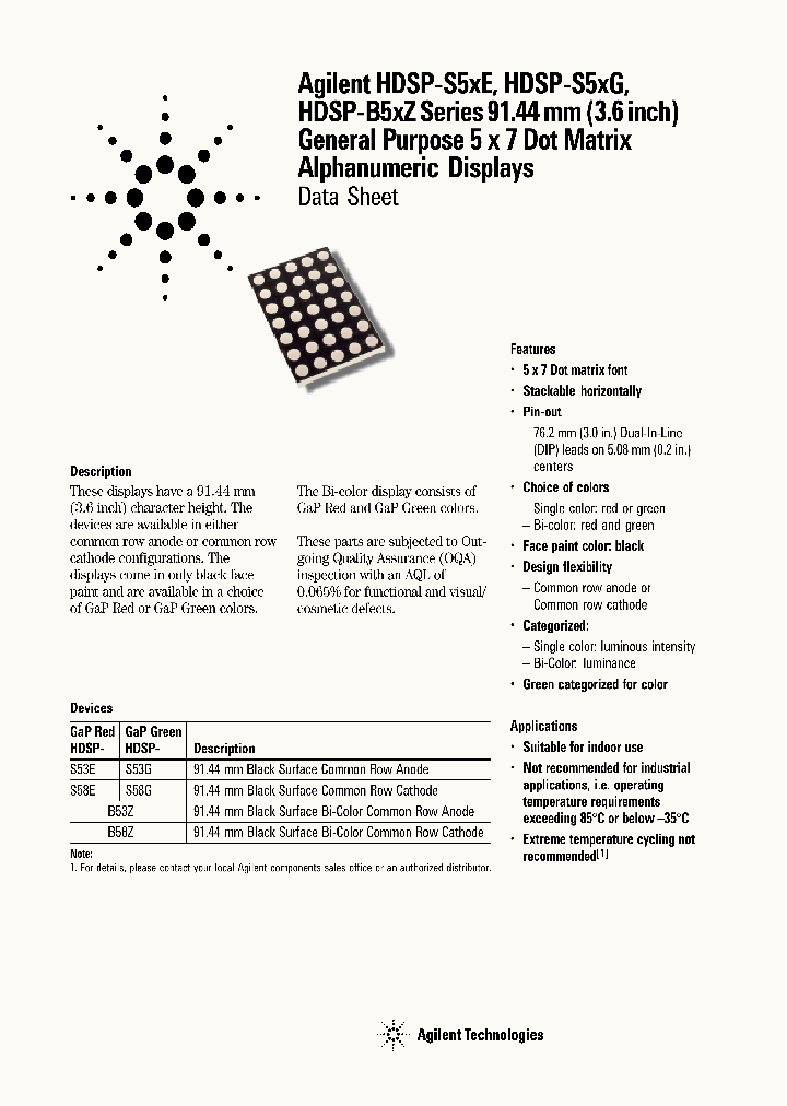 HDSP-S58E_1895051.PDF Datasheet