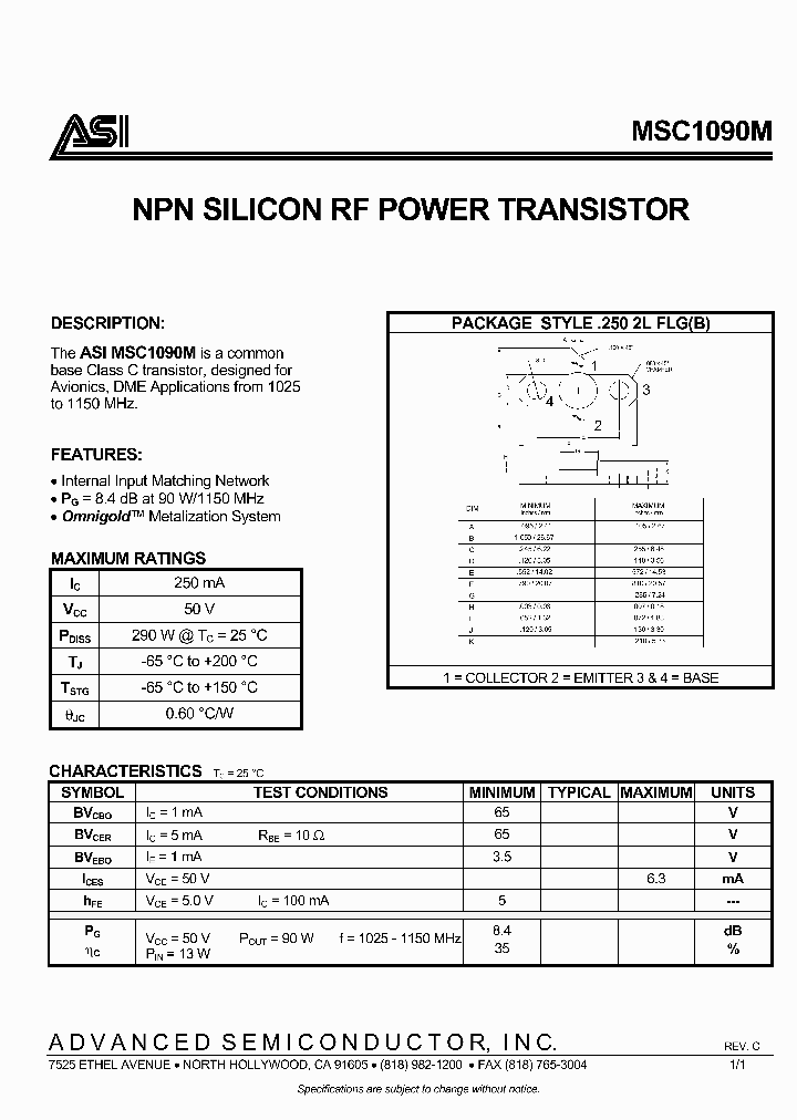 MSC1090M_1745022.PDF Datasheet