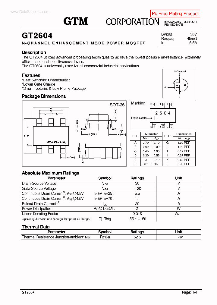 GT2604_1877201.PDF Datasheet