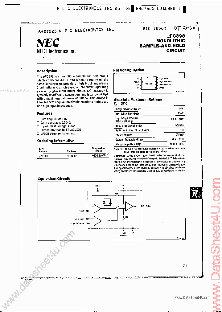 C398C_1886989.PDF Datasheet