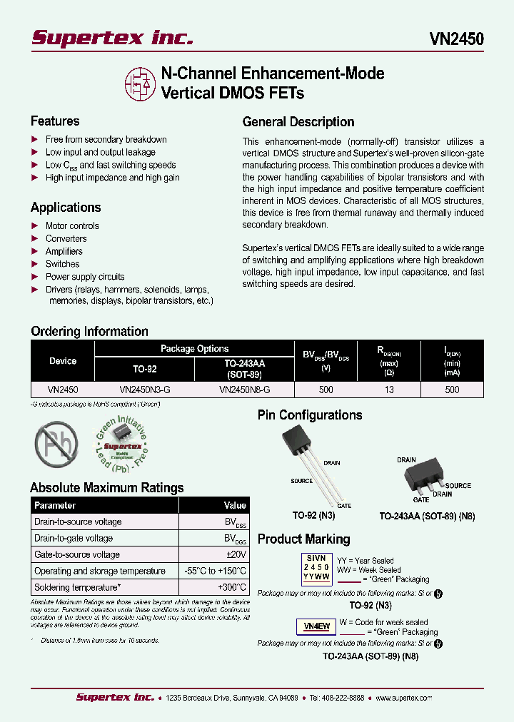 VN2450N3-P002_1825044.PDF Datasheet