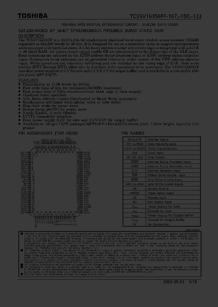 TC55V16356FF-133_1913803.PDF Datasheet