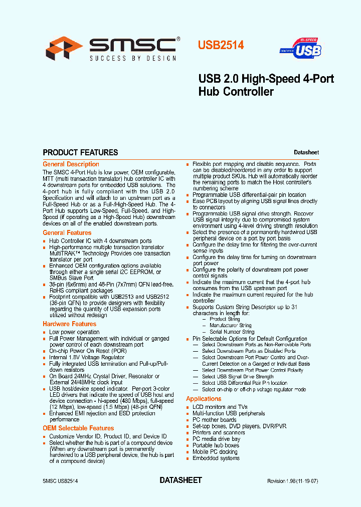 USB2514-AEZG-TR_1826697.PDF Datasheet