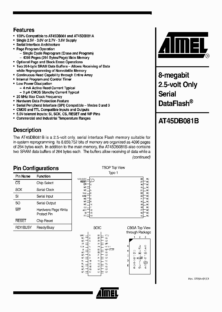 AT45DB081B-RC_1864030.PDF Datasheet
