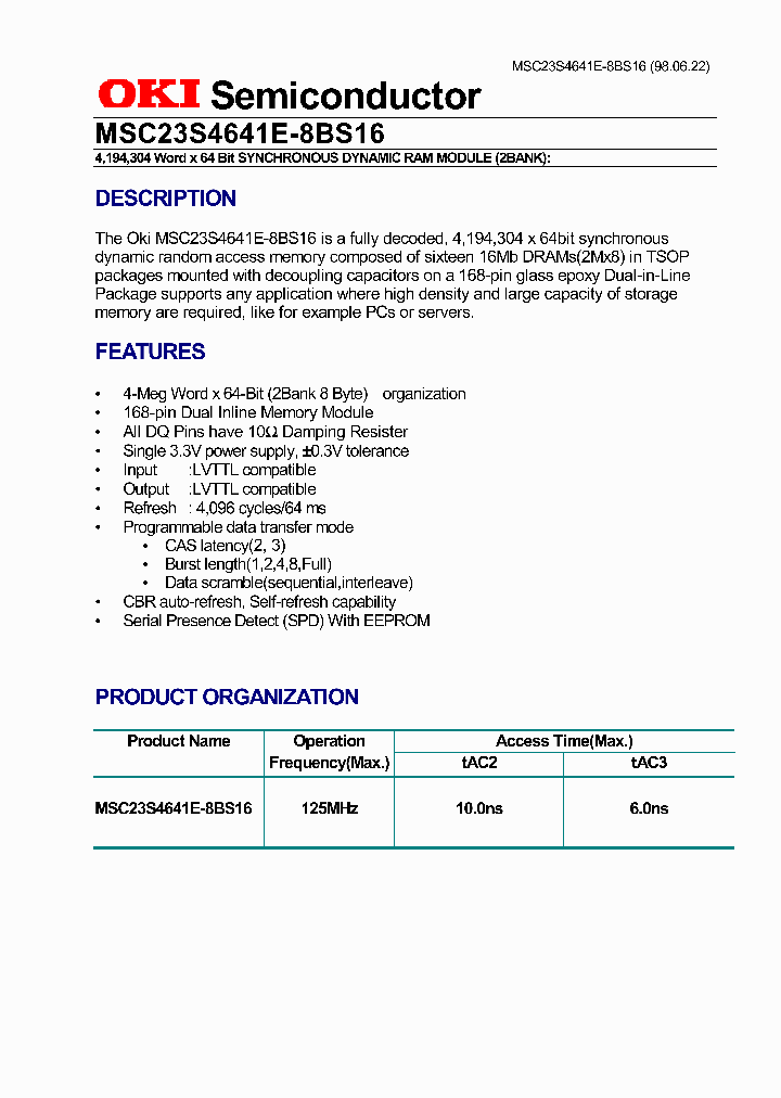 MSC23S4641E-8BS16_1867244.PDF Datasheet