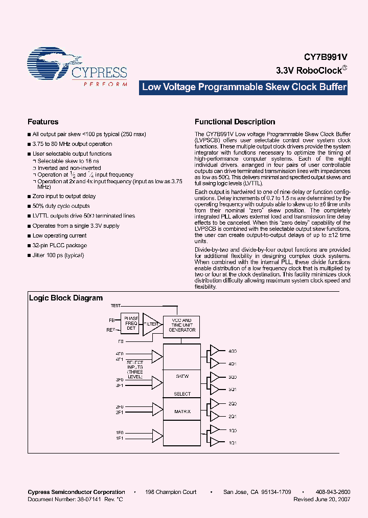 CY7B991V-5JCT_1875538.PDF Datasheet