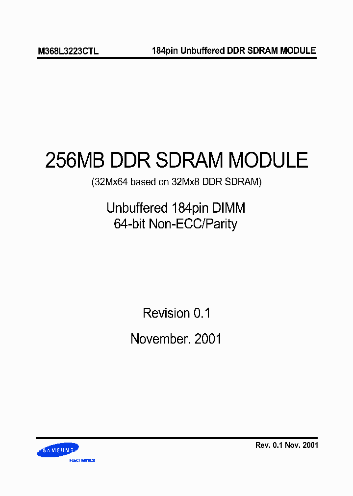 M368L3223CTL_1932682.PDF Datasheet