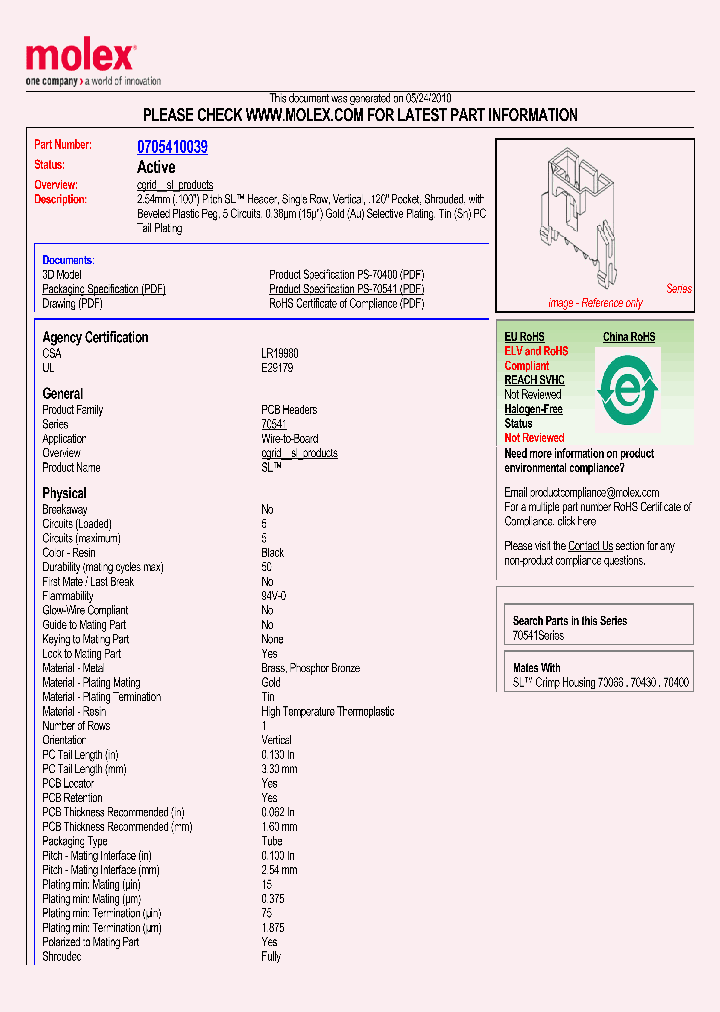 0705410039_1937207.PDF Datasheet
