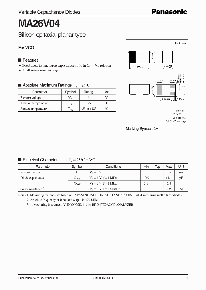 MA26V04_1901657.PDF Datasheet