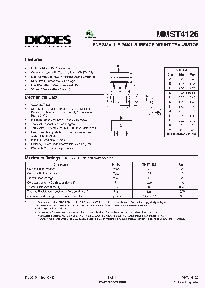 MMST4126-7-F_1913602.PDF Datasheet