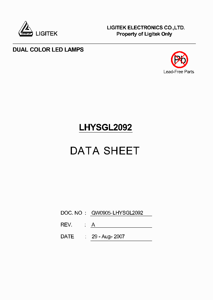 LHYSGL2092_1955433.PDF Datasheet