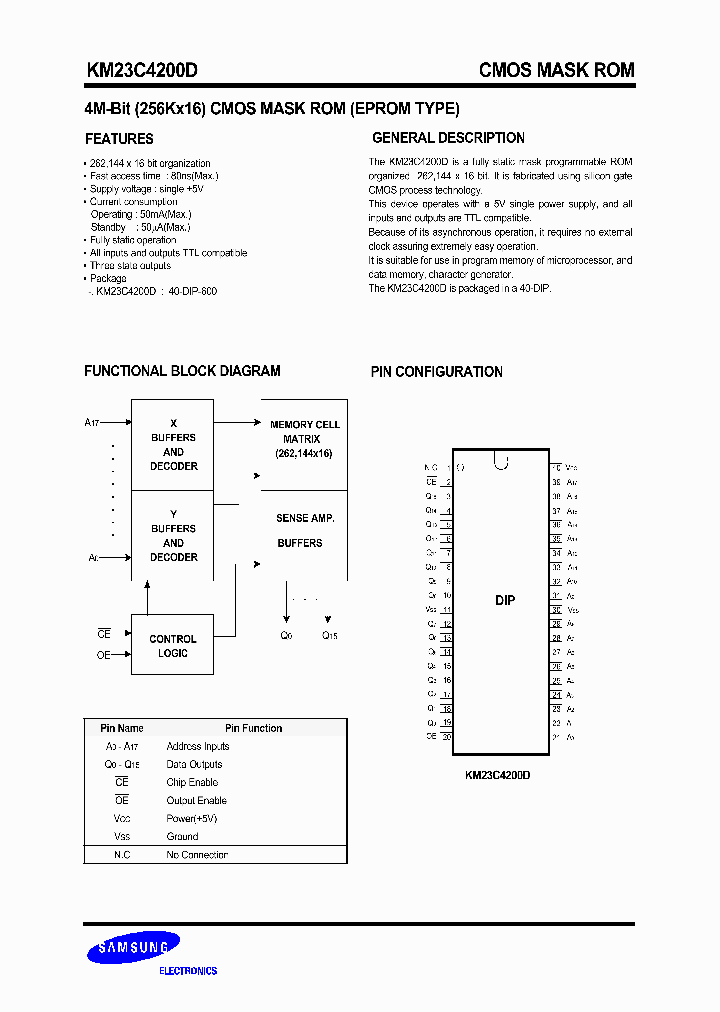 KM23C4200D_1913237.PDF Datasheet