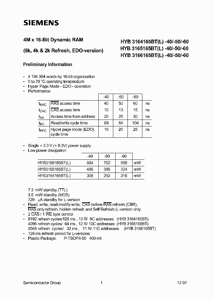 HYB3164165BT-40_1942905.PDF Datasheet