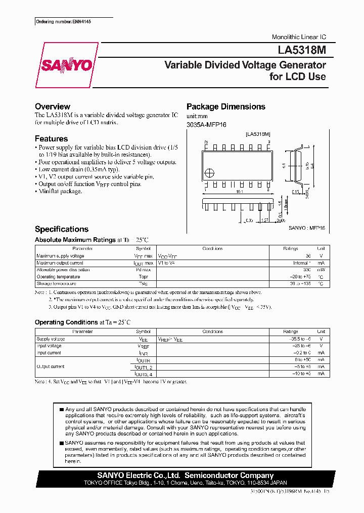 LA5318M_1945955.PDF Datasheet