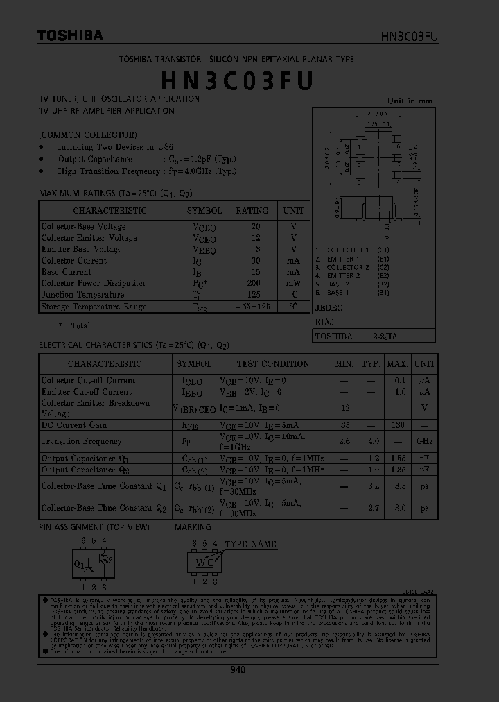 HN3C03FU_1956509.PDF Datasheet
