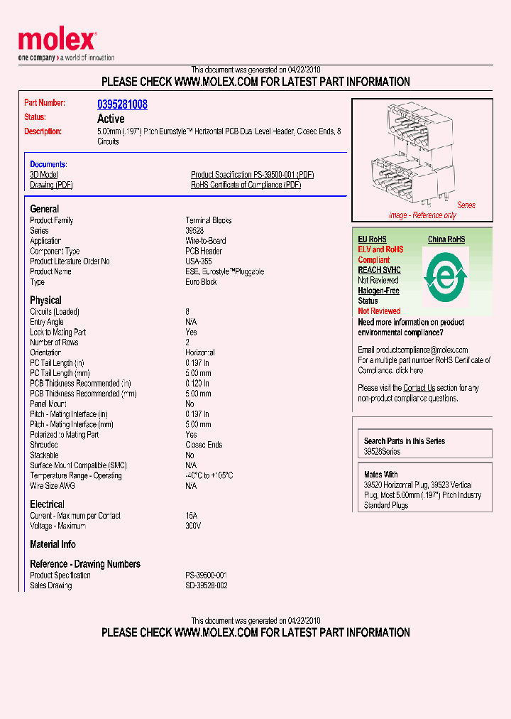 39528-1008_1956679.PDF Datasheet