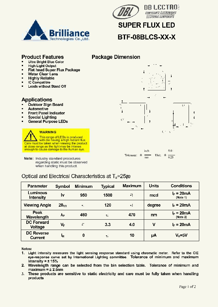 BTF-08BLCS-B5-P_1963599.PDF Datasheet