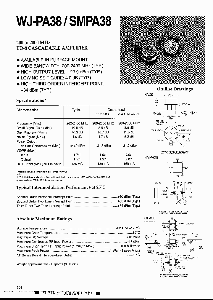 WJ-PA38_1961635.PDF Datasheet