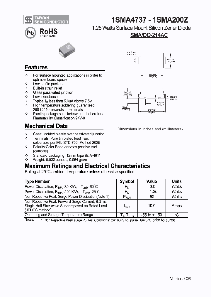 1SMA4760_1971627.PDF Datasheet