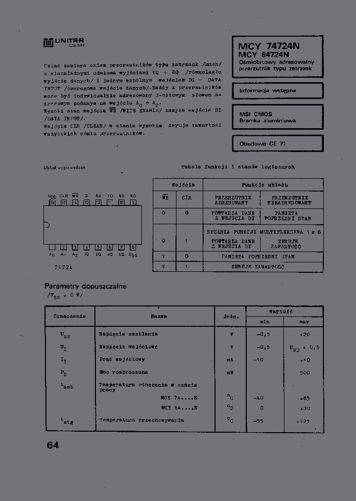 MCY74724_1982785.PDF Datasheet